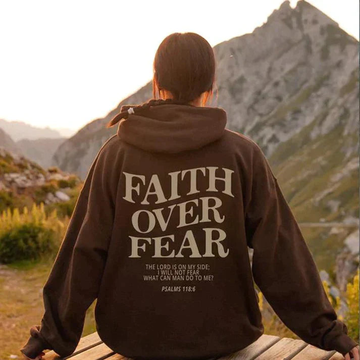 Mikina Faith Over Fear
