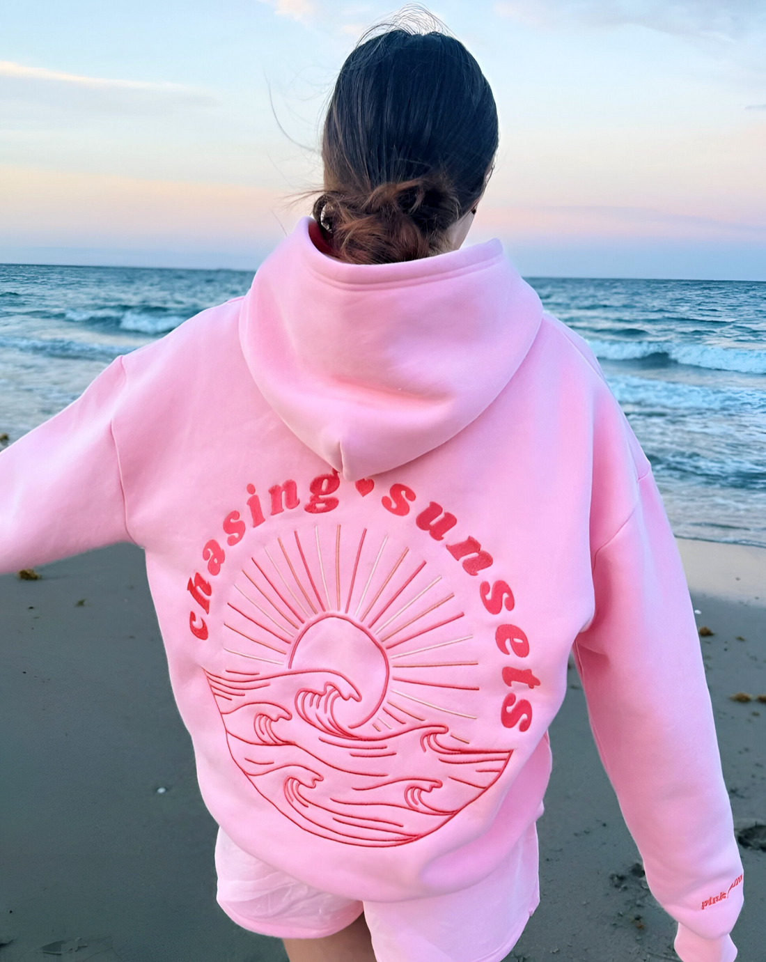 Sunset Pursuit Oversized Hoodie