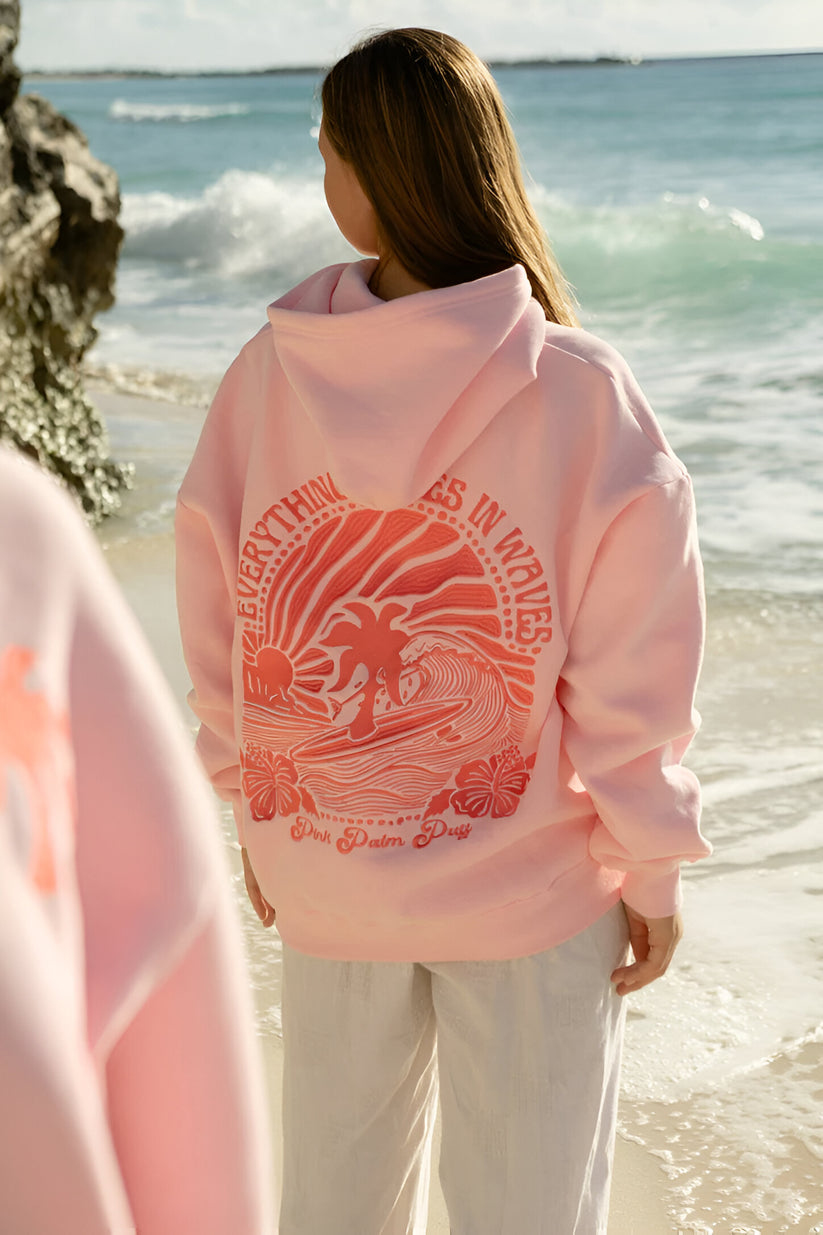 Sunset Pursuit Oversized Hoodie