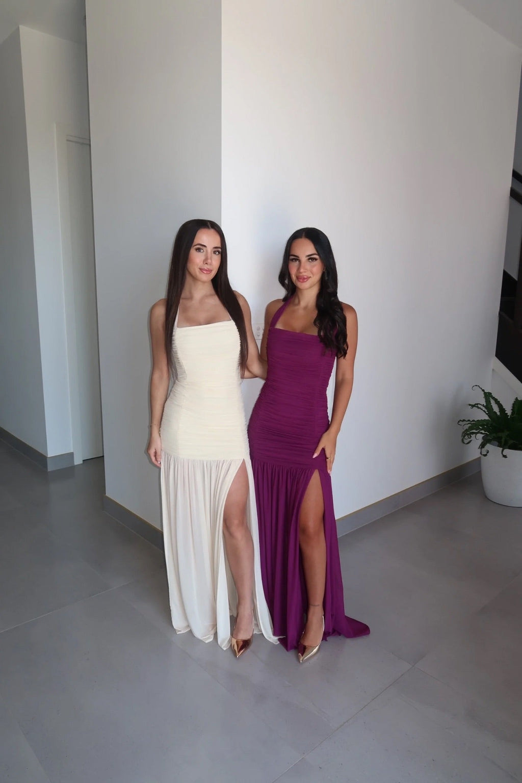 Eleanor | Maxi šaty s halter výstřihem