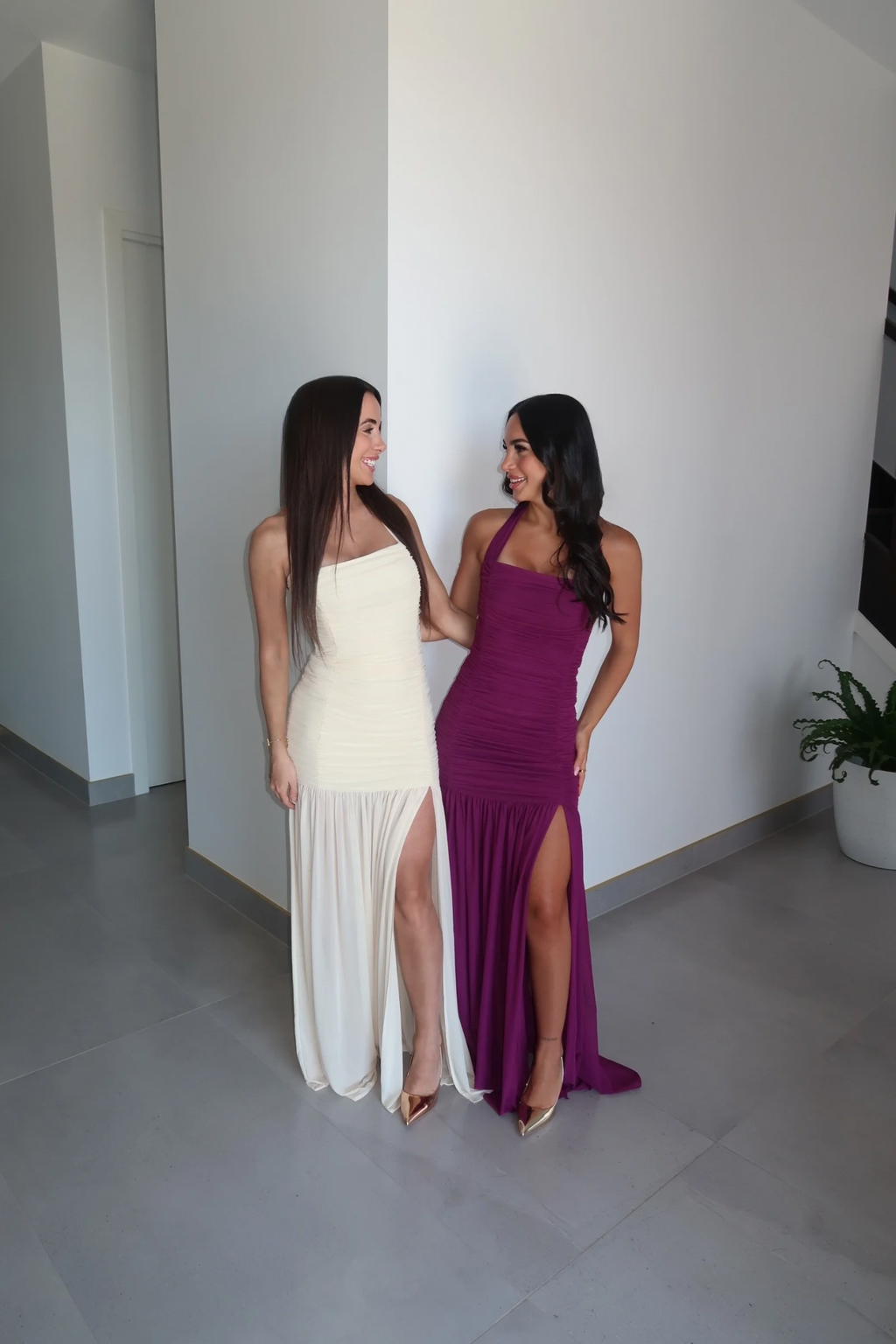 Eleanor | Maxi šaty s halter výstřihem