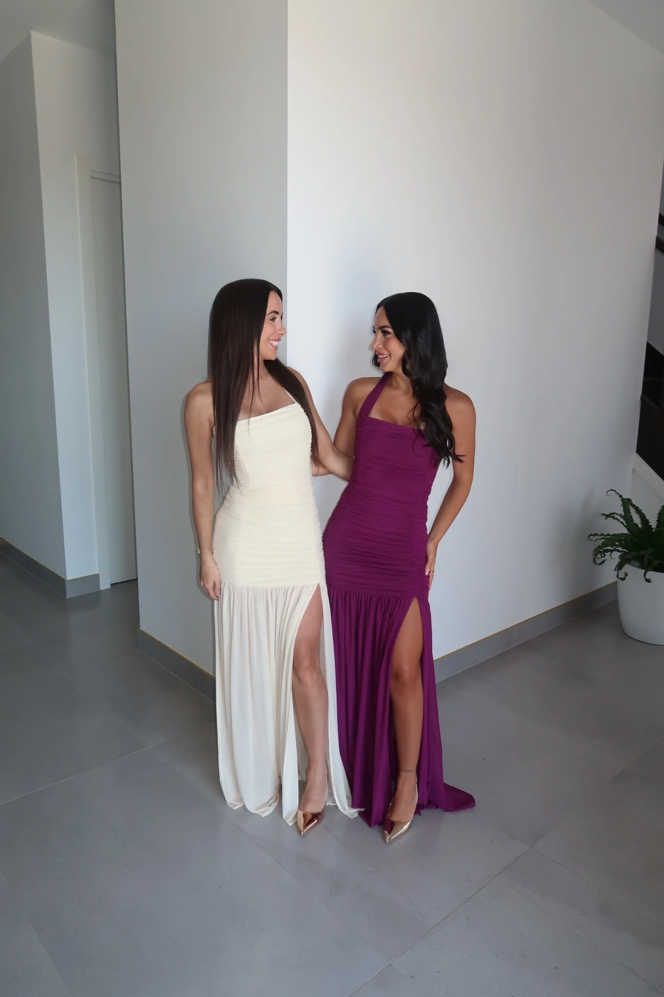 Eleanor | Maxi šaty s halter výstřihem